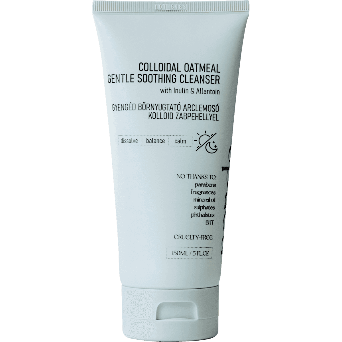 nerds. Cleanser Gentle Soothing Colloidal Oatmeal, 150 ml — منتج ألماني أصلي في المغرب