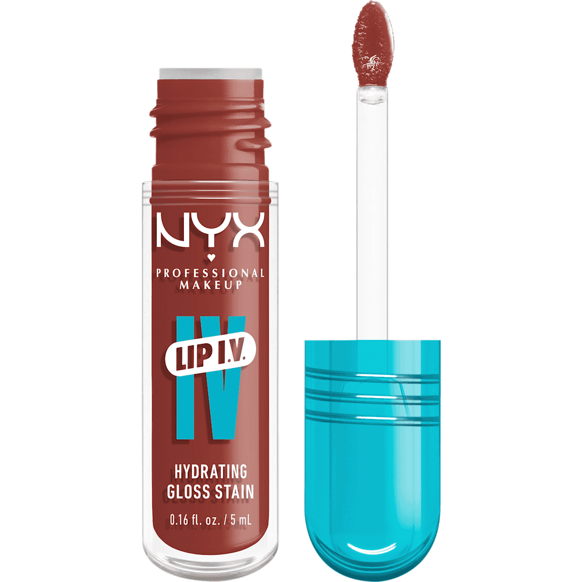 NYX PROFESSIONAL MAKEUP Gloss LIP IV Stain 18 Drippin' Nude, 5 g — منتج ألماني أصلي في المغرب
