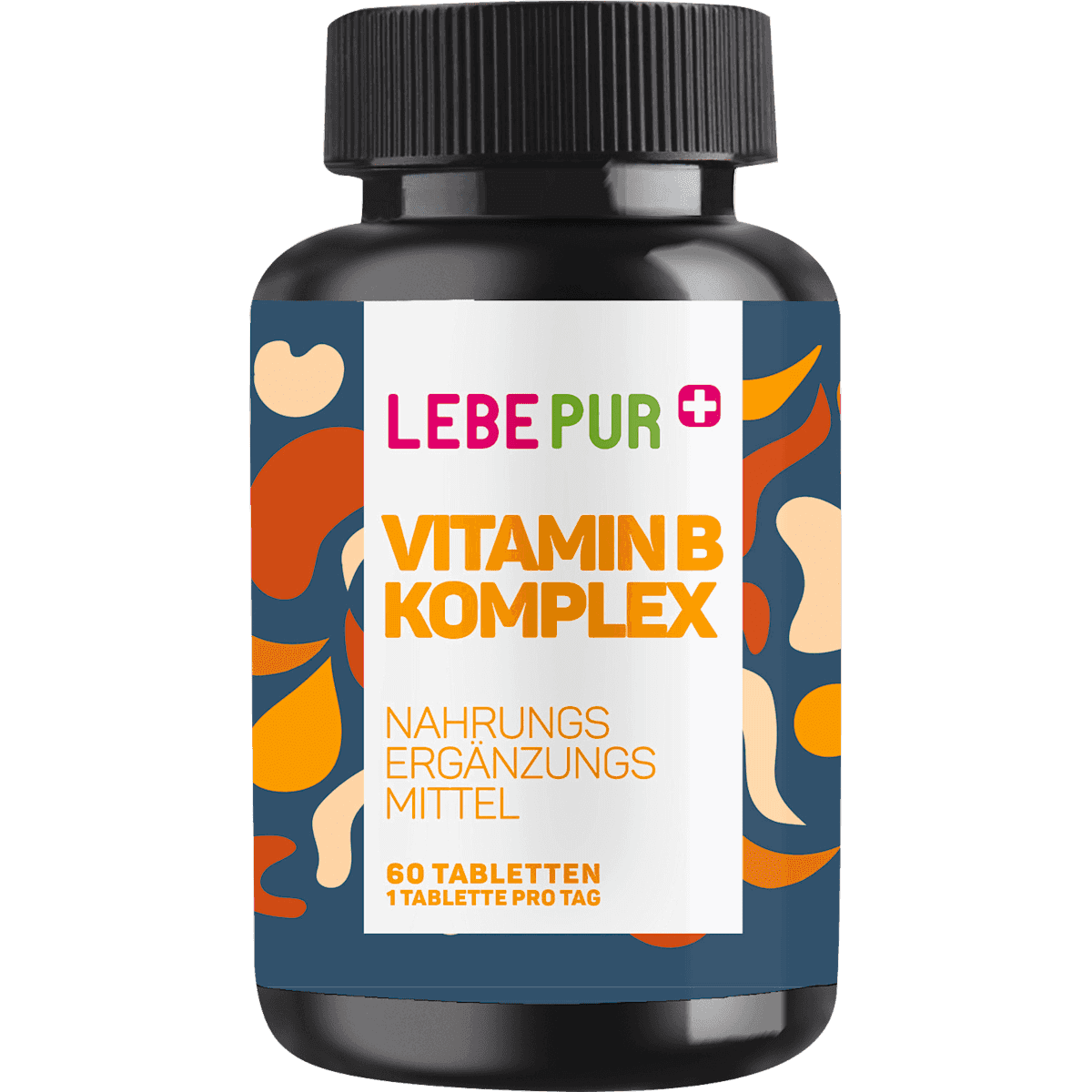 Lebepur Vitamine B complexe comprimés 60 pièces, 30 g (Lebepur Vitamin B Komplex Tabletten 60 St, 30 g) — produit allemand authentique au Maroc