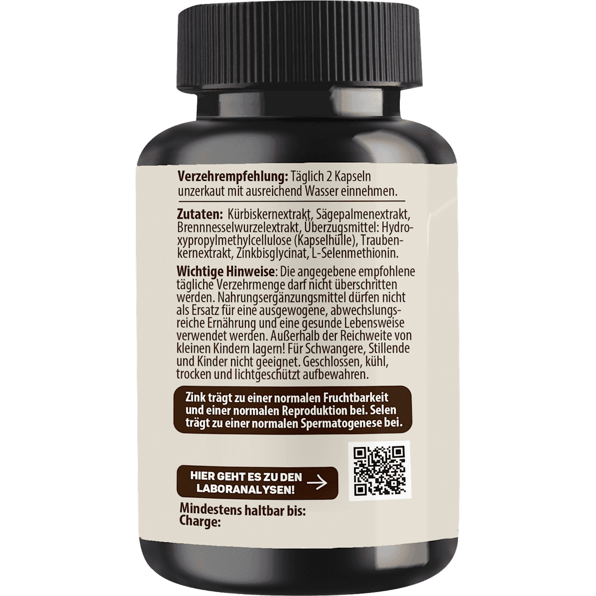 Lebepur Complexe prostate gélules 60 pièces, 42 g (Lebepur Prostata Komplex Kapseln 60 St, 42 g) — produit allemand authentique au Maroc