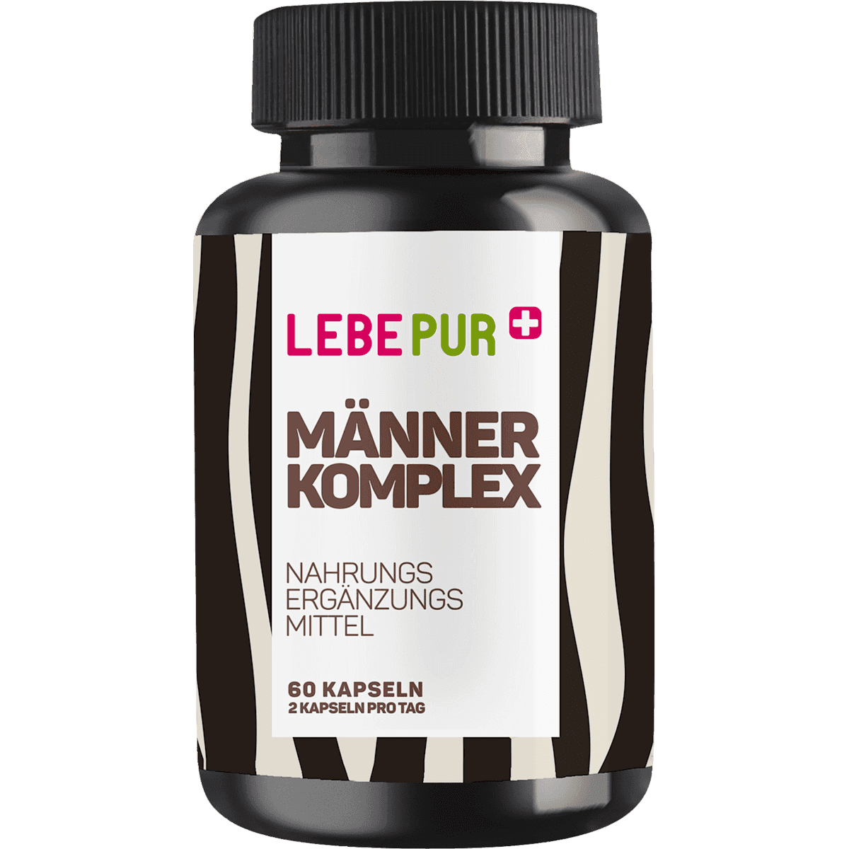 Lebepur hommes complexe gélules 60 pièces, 35,5 g — produit allemand authentique au Maroc