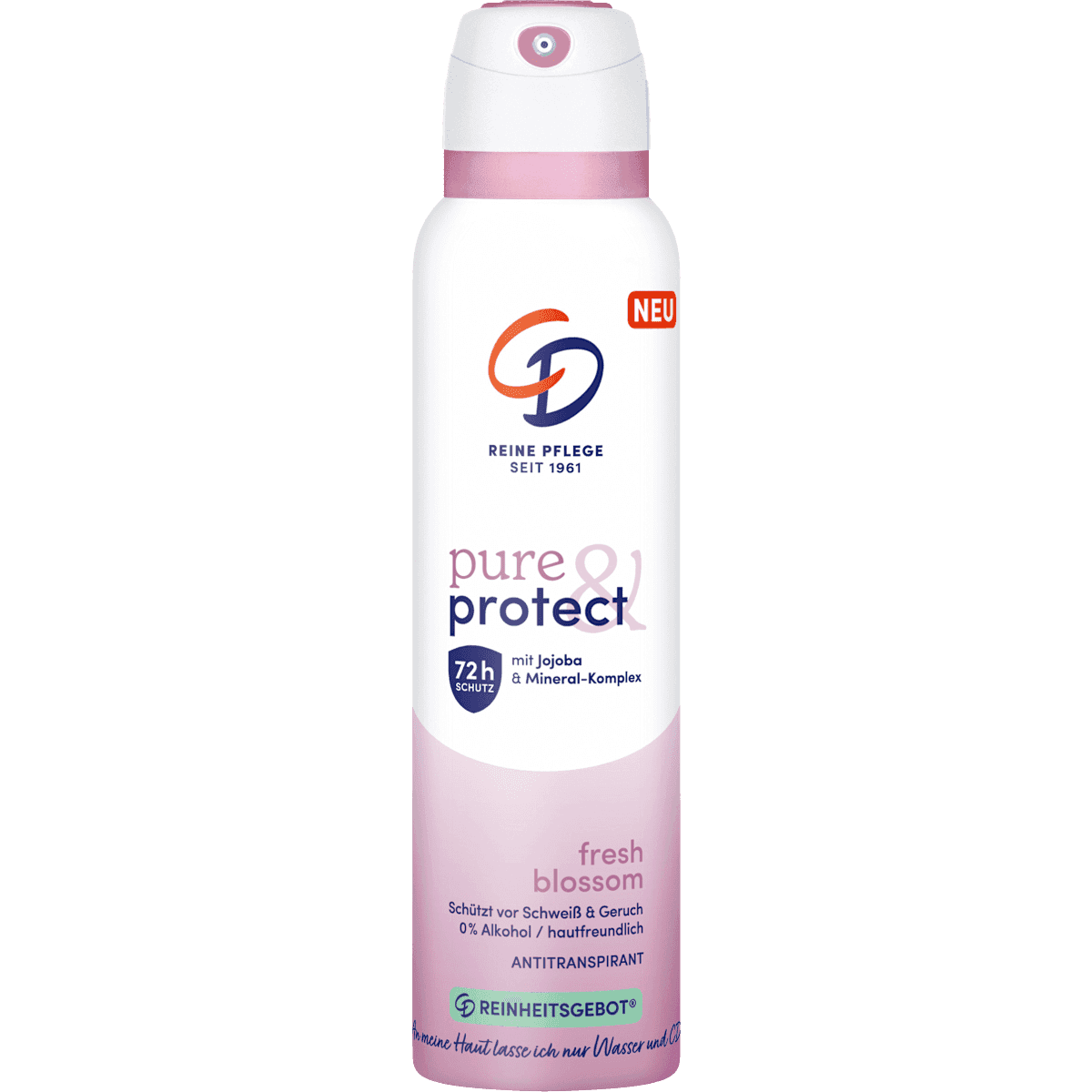 CD anti-transpirant Déodorant spray pure & protect fresh blossom, 150 ml — منتج ألماني أصلي في المغرب