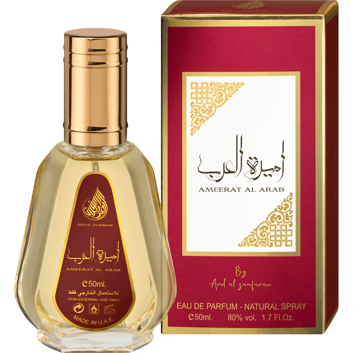 ARD AL ZAAFARAN Ameerat al Arab Eau de Parfum, 50 ml — منتج ألماني أصلي في المغرب