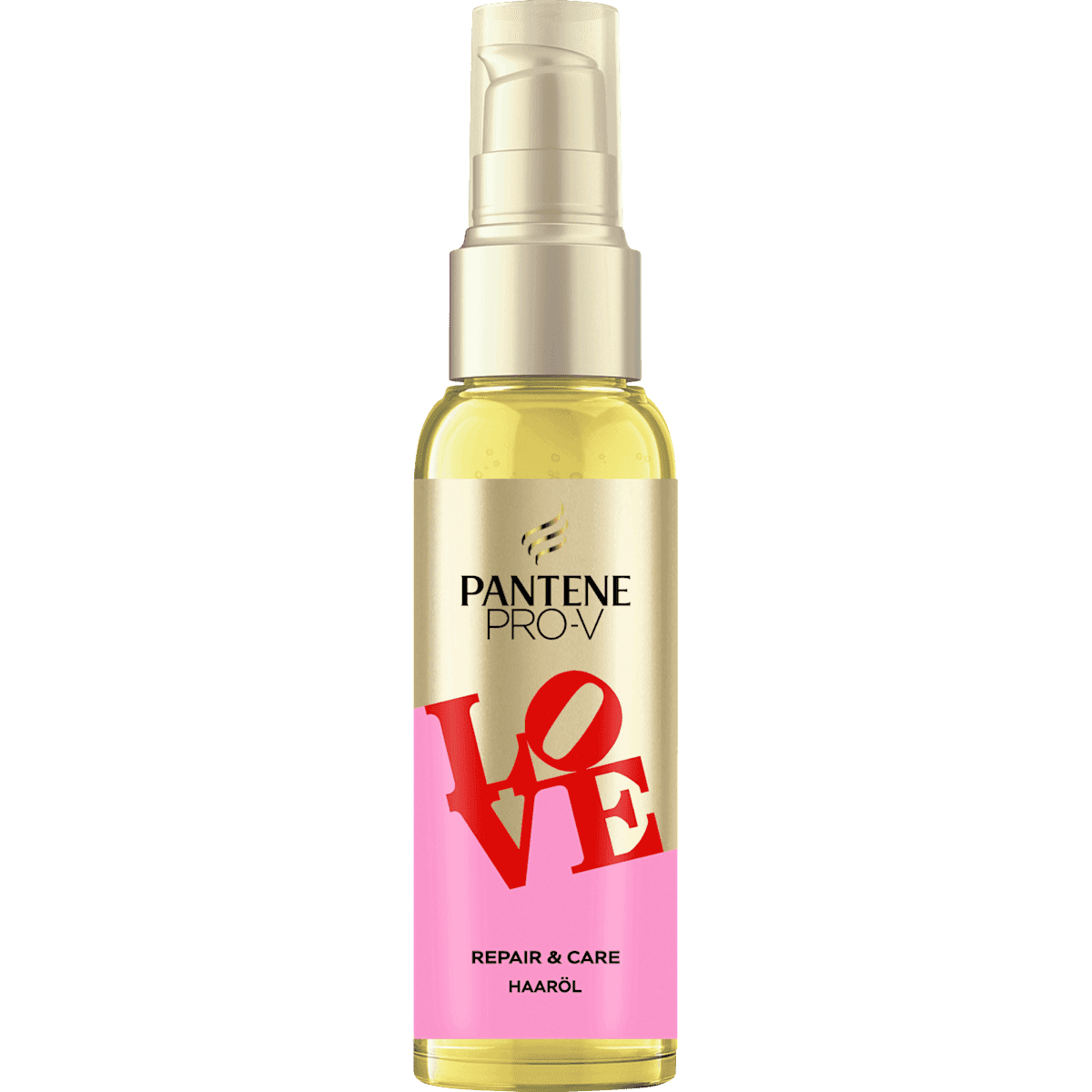 PANTENE PRO-V Huile capillaire LOVE Edition Repair & Care, 100 ml — produit allemand authentique au Maroc