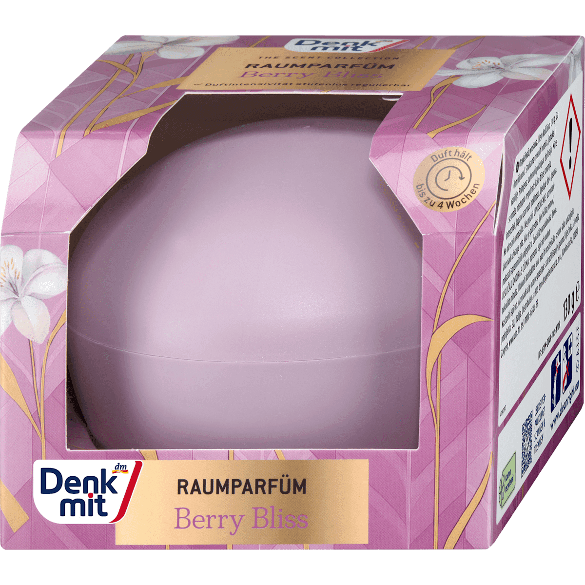 Denkmit Parfum d'intérieur Berry Bliss, 130 g — produit allemand authentique au Maroc