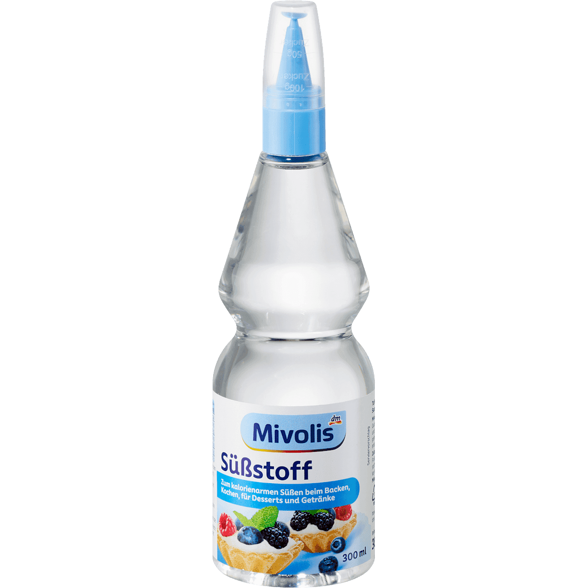 Mivolis Édulcorant liquide, 300 ml — produit allemand authentique au Maroc