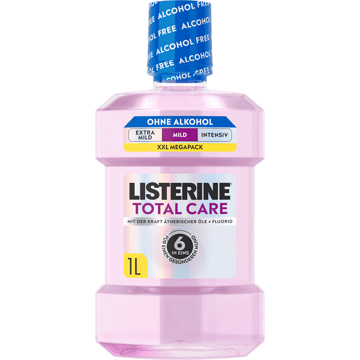 Listerine Bain de bouche Total Care Mild sans alcool, 1.000 ml — منتج ألماني أصلي في المغرب