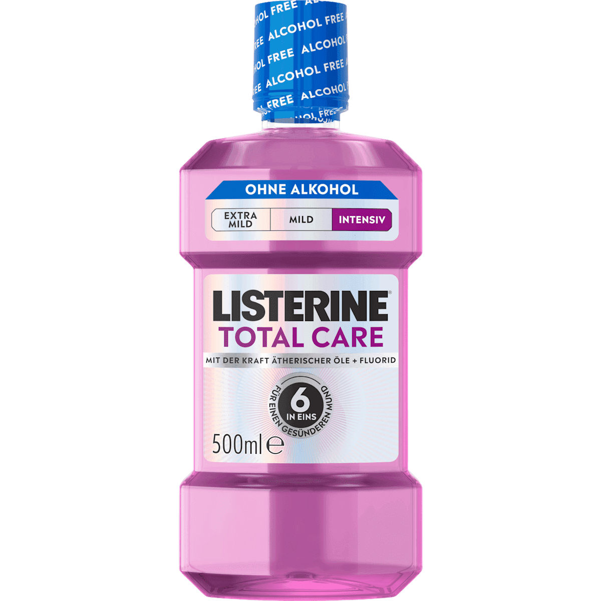 Listerine Bain de bouche Total Care Intensive menthe sans alcool, 500 ml — منتج ألماني أصلي في المغرب