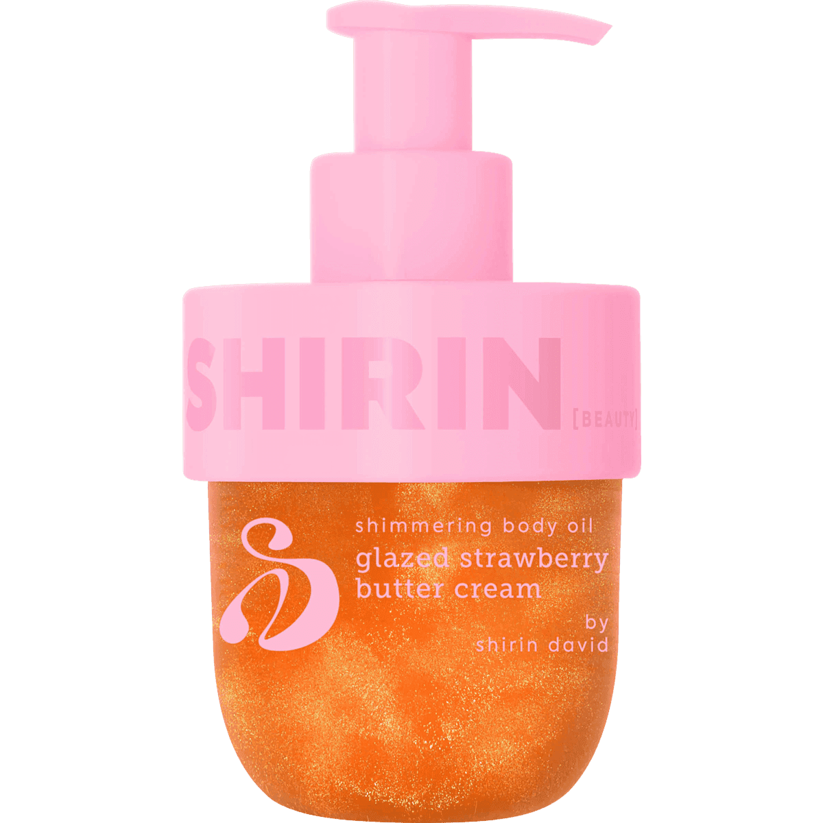 SHIRIN BEAUTY Huile corporelle Shimmering Body Oil Strawberry, 150 ml — produit allemand authentique au Maroc