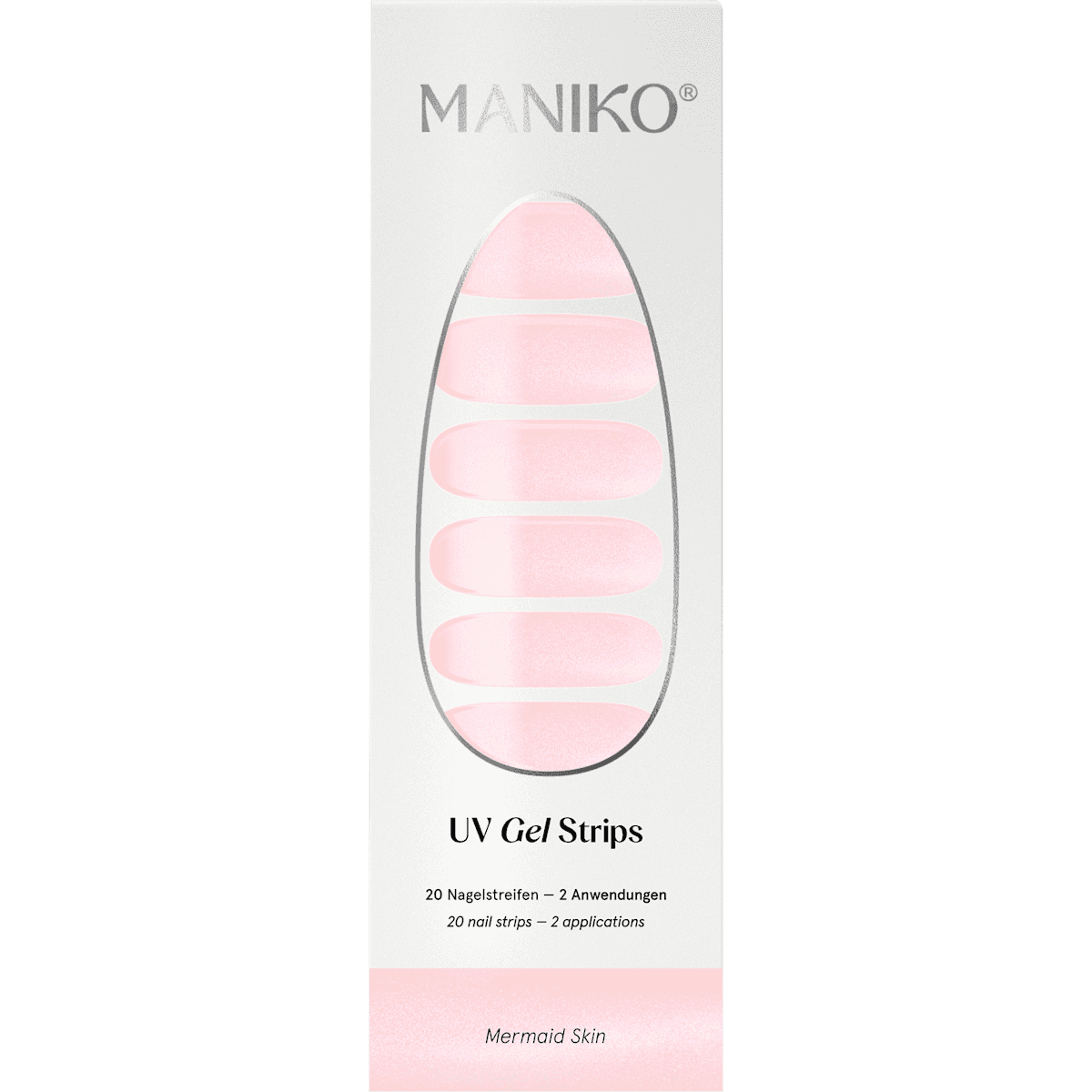 Maniko UV Gel Stickers ongles Mermaid Skin, 20 pièces — produit allemand authentique au Maroc