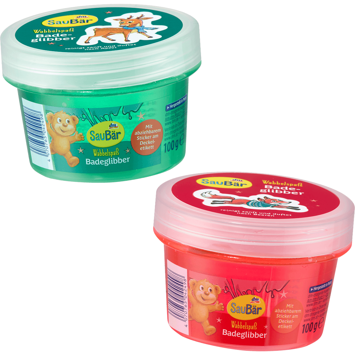 SauBär Child bubble bath Badeglibber Wabbelspaß, 1 pc (SauBär Kinder Badezusatz Badeglibber Wabbelspaß, 1 St) — authentic German product in Morocco