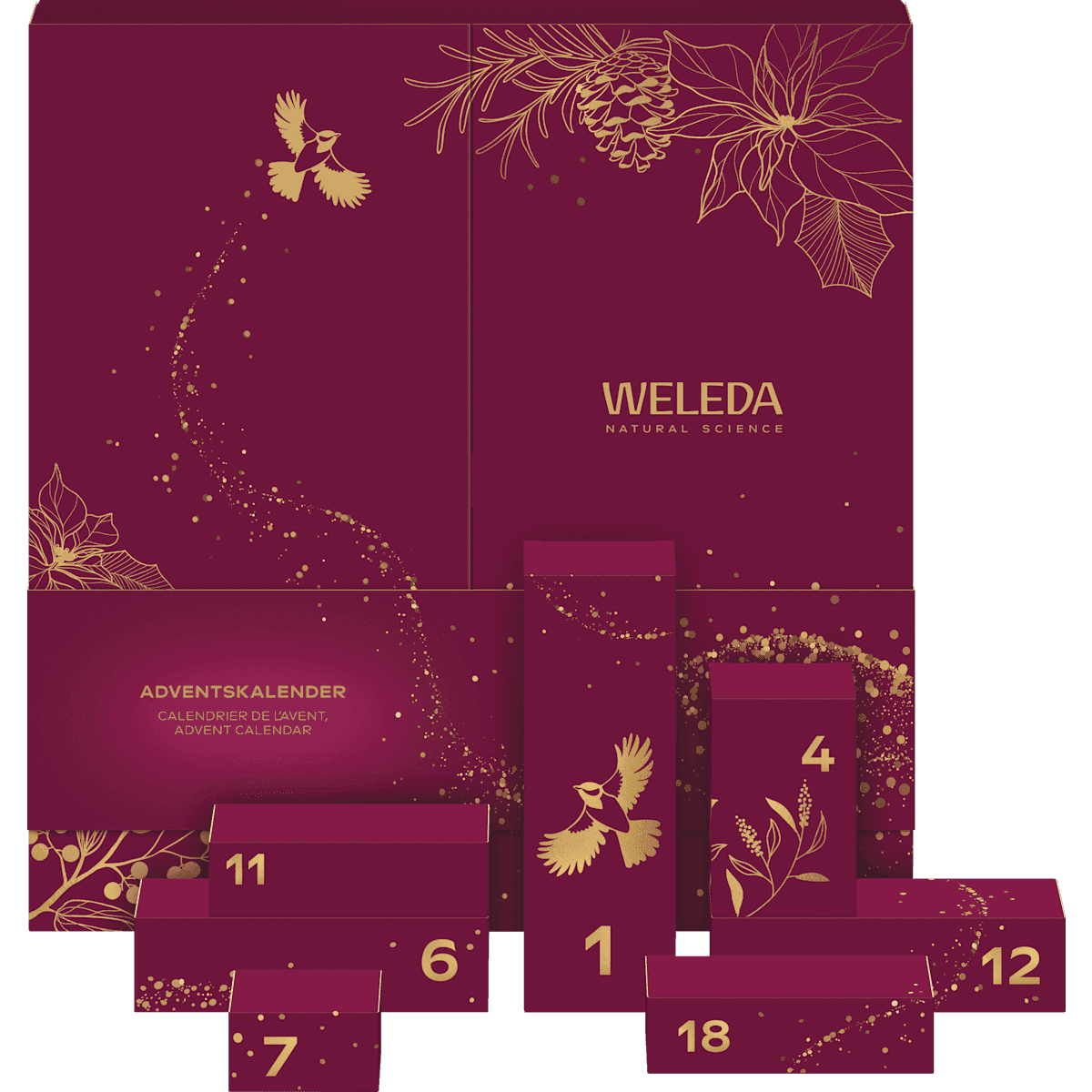 Weleda Calendrier l'avent 2026 Naturkosmetik, 1 pc (Weleda Adventskalender 2026 Naturkosmetik, 1 St) — authentic German product in Morocco