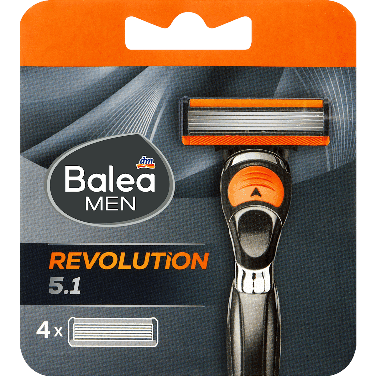 Balea MEN Rasierklingen, Revolution 5.1, 4 pièces — منتج ألماني أصلي في المغرب