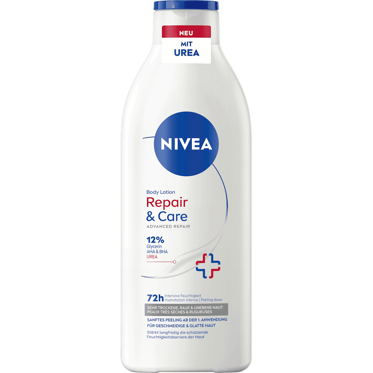 NIVEA Lait corporel Repair & Care Urea, 400 ml — produit allemand authentique au Maroc