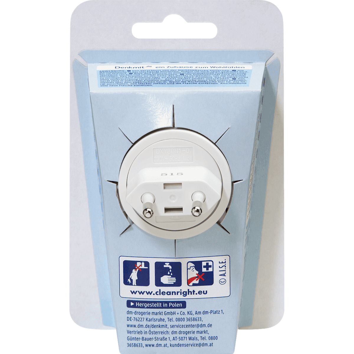 Denkmit Diffuseur electric fragrance orchidée, 1 pc (Denkmit Lufterfrischer Duftstecker Orchidee, 1 St) — authentic German product in Morocco
