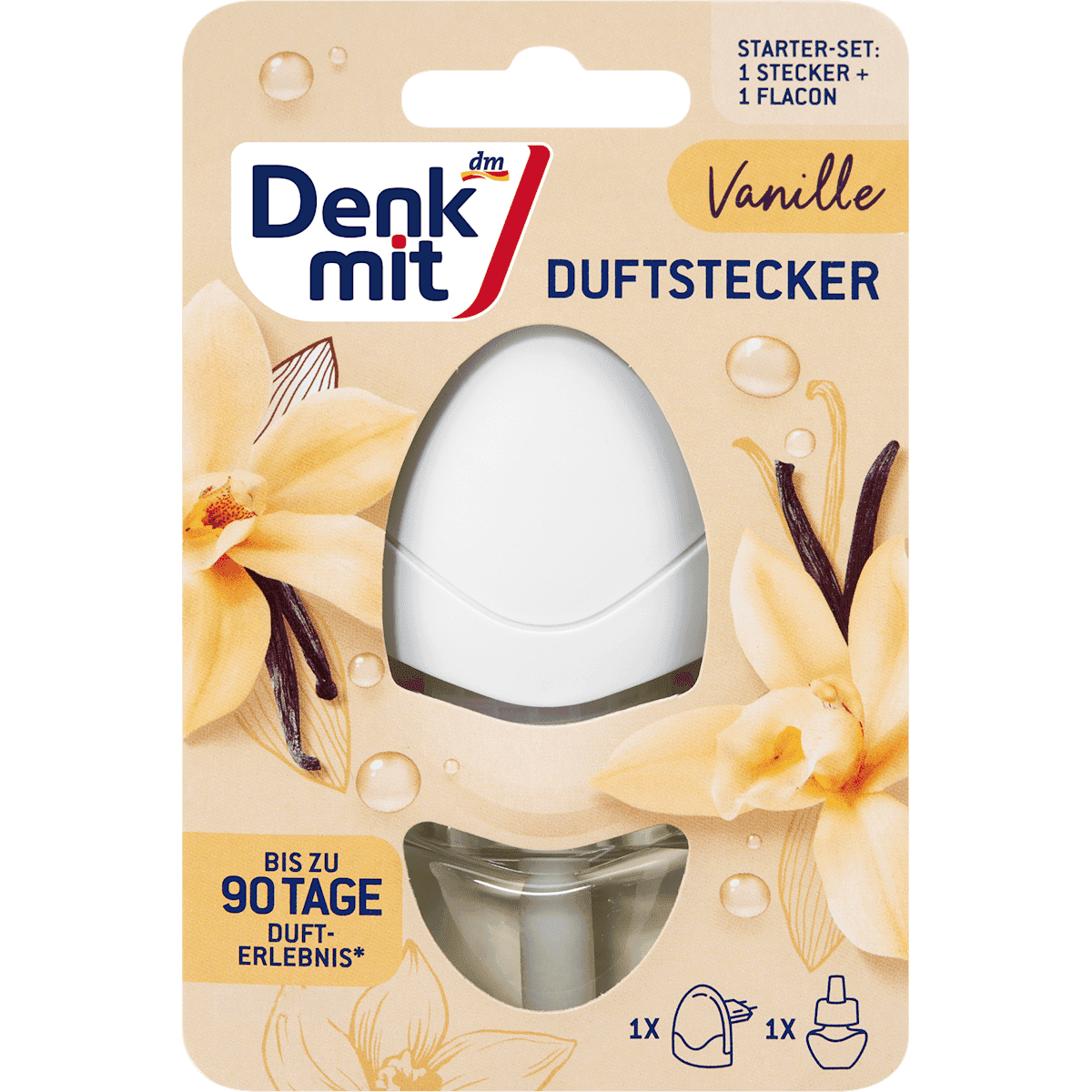 Denkmit Diffuseur électrique de parfum vanille, 1 pièce — منتج ألماني أصلي في المغرب