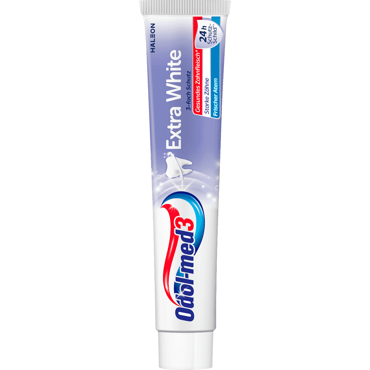 Odol med 3 Toothpaste Extra White, 75 ml (Odol med 3 Zahnpasta Extra White, 75 ml) — authentic German product in Morocco