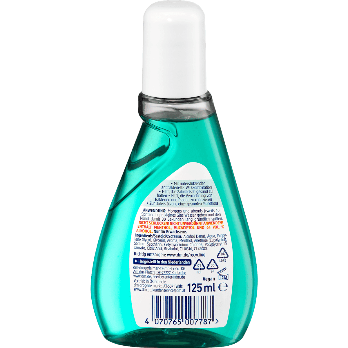 Dontodent Bain de bouche Concentré, 125 ml (Dontodent Mundwasser Konzentrat, 125 ml) — منتج ألماني أصلي في المغرب