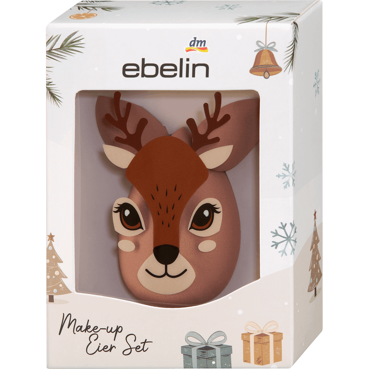 ebelin Coffret cadeau "Reh" Make-up Eier 3 pièces, 1 pièce — produit allemand authentique au Maroc