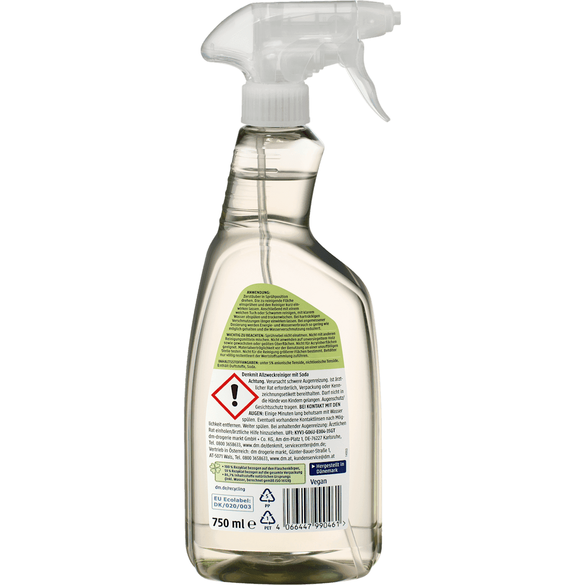 Denkmit Nettoyant multi-usages Soda Power, 750 ml (Denkmit Allzweckreiniger Soda Power, 750 ml) — منتج ألماني أصلي في المغرب