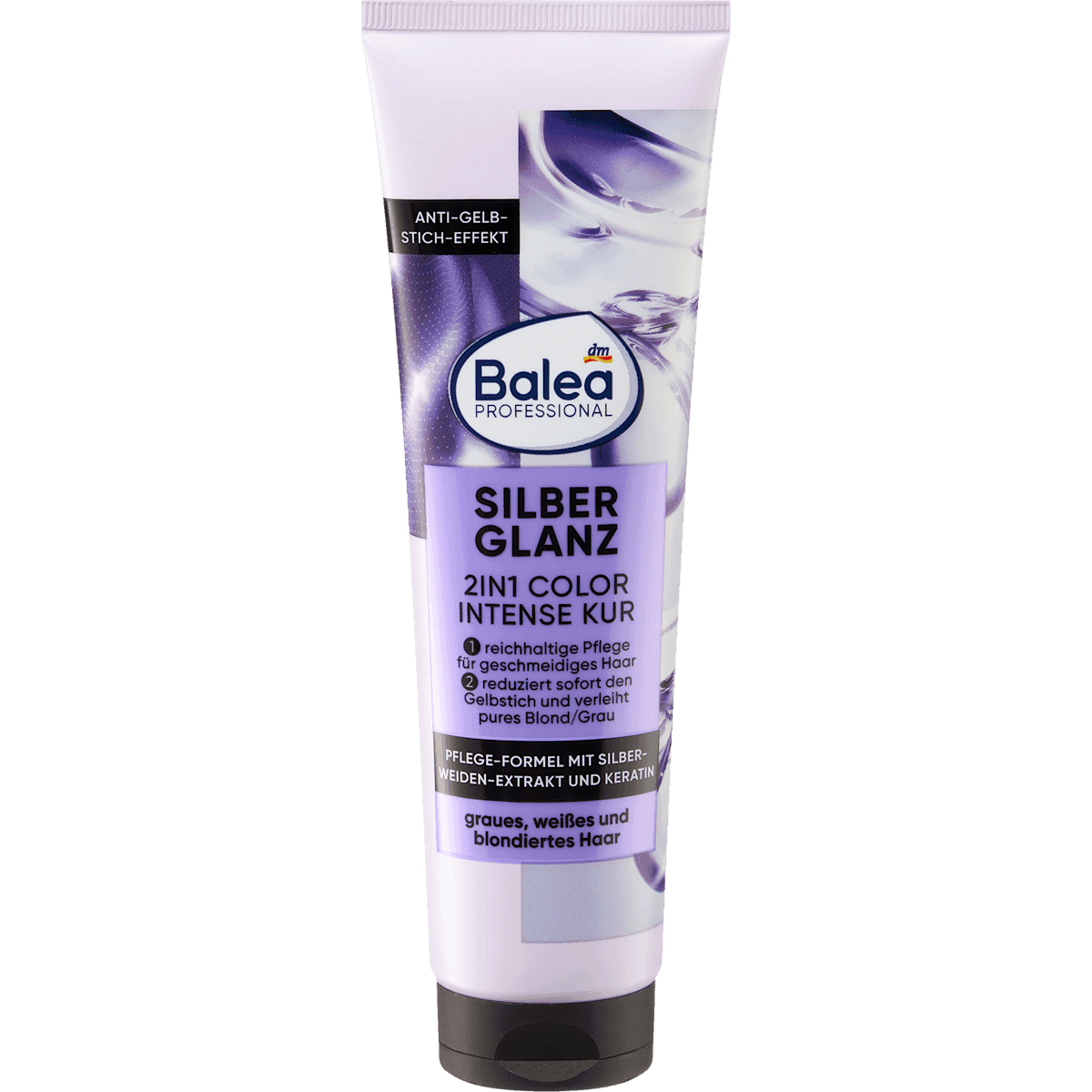 Balea PROFESSIONAL Masque cheveux Silberglanz 2in1 Color Intense cure, 150 ml — منتج ألماني أصلي في المغرب