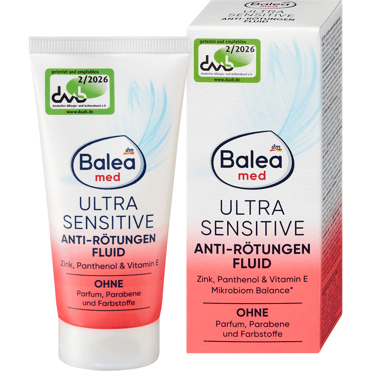 Balea med Fluid anti-rougeurs Ultra Sensitive, 50 ml — produit allemand authentique au Maroc
