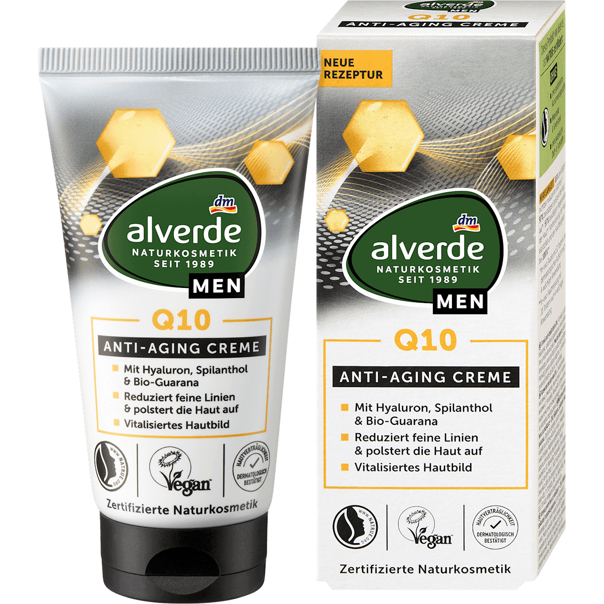 alverde MEN Anti-Aging crème visage Q10, 50 ml — منتج ألماني أصلي في المغرب
