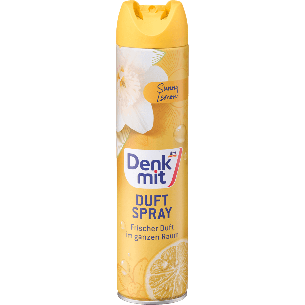 Denkmit Spray parfumé Sunny Lemon, 300 ml — produit allemand authentique au Maroc