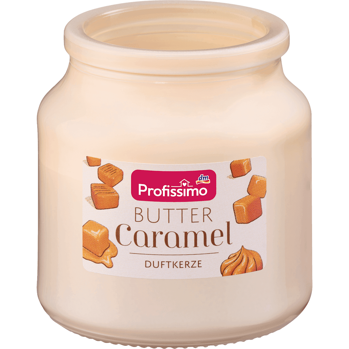 Profissimo Bougie parfumée Butter Caramel, 1 pièce (Profissimo Duftkerze Butter Caramel, 1 St) — produit allemand authentique au Maroc