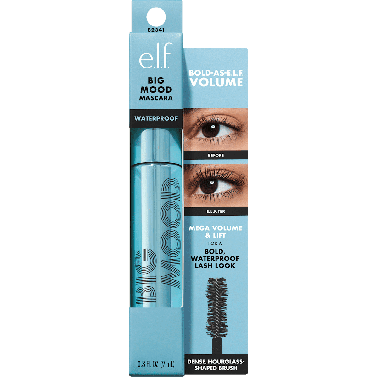 e.l.f. Cosmetics Mascara Big Mood waterproof, 9 ml — authentic German product in Morocco