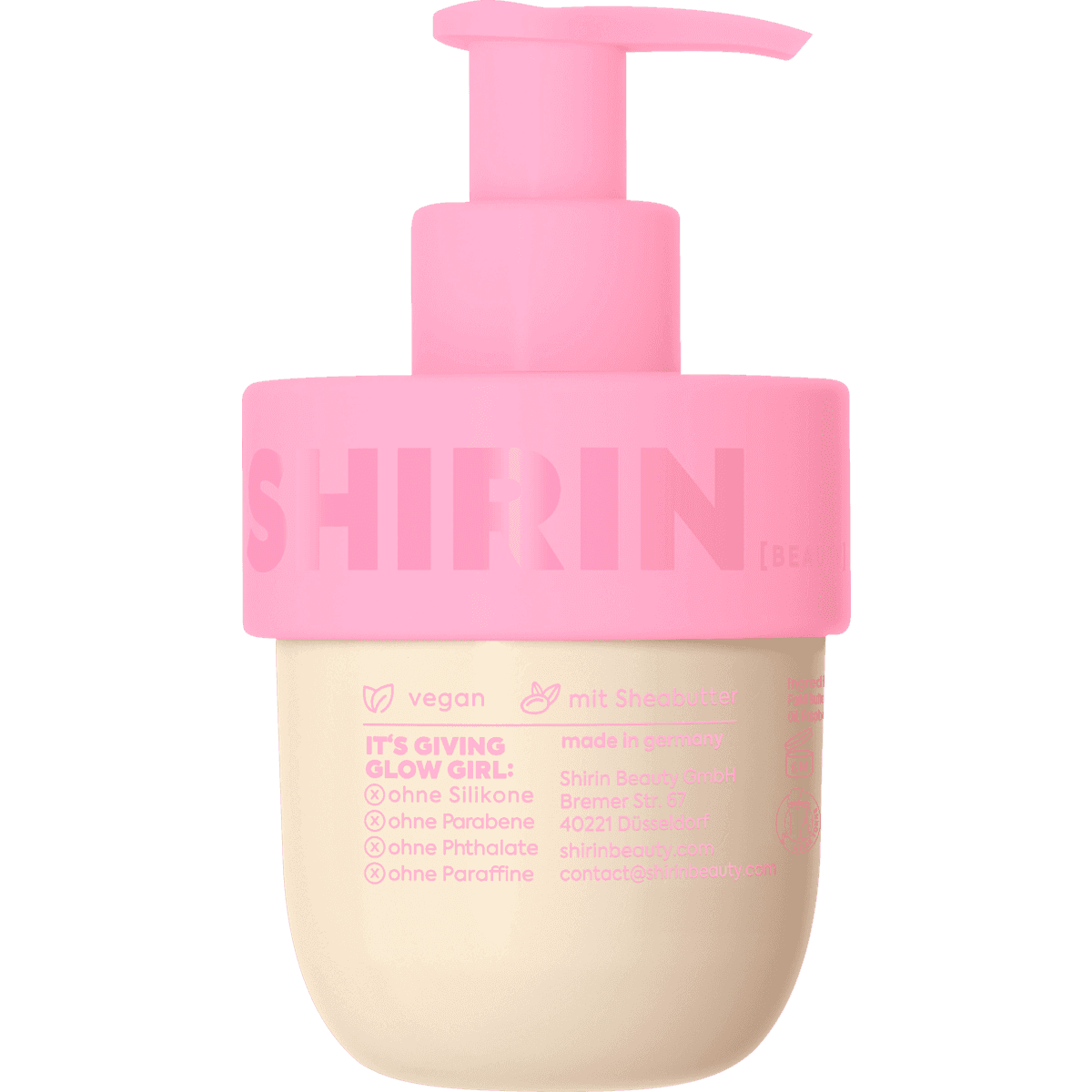 SHIRIN BEAUTY Body Oil Strawberry, 150 ml — produit allemand authentique au Maroc
