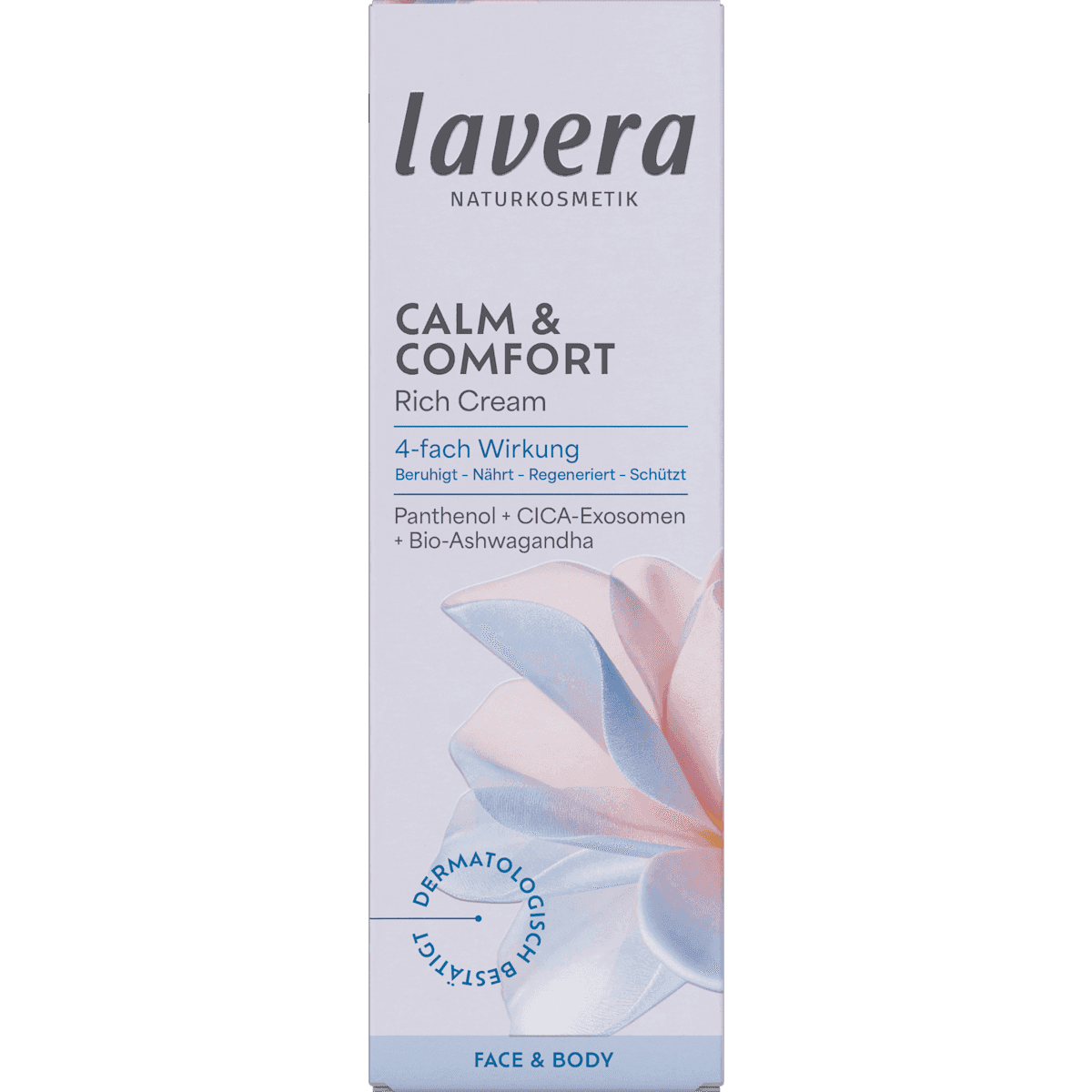 lavera NATURKOSMETIK crème visage Rich Cream Calm & Comfort, 50 ml — منتج ألماني أصلي في المغرب