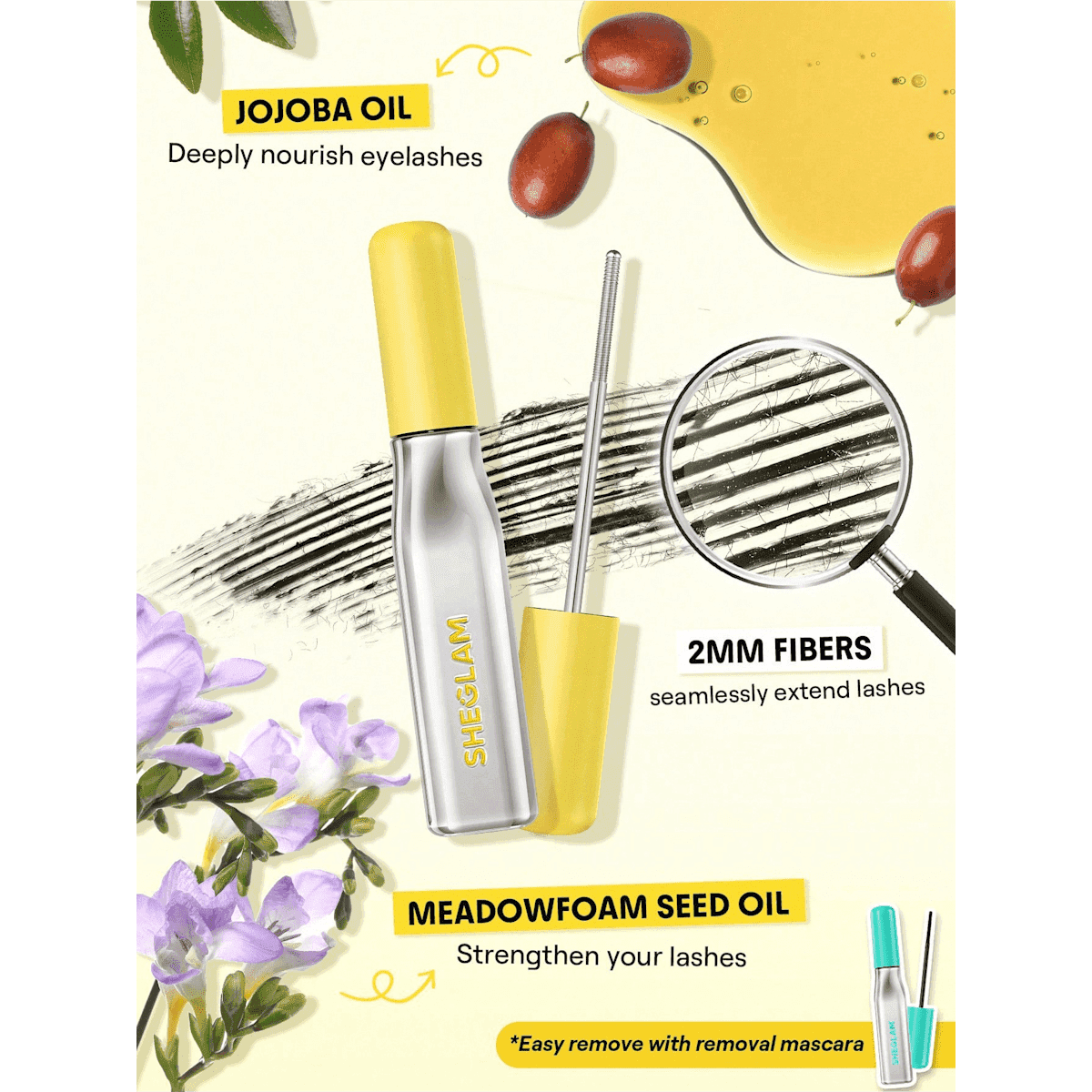 SHEGLAM Mascara Lashlighter Iron Curl Black, 8 ml — منتج ألماني أصلي في المغرب