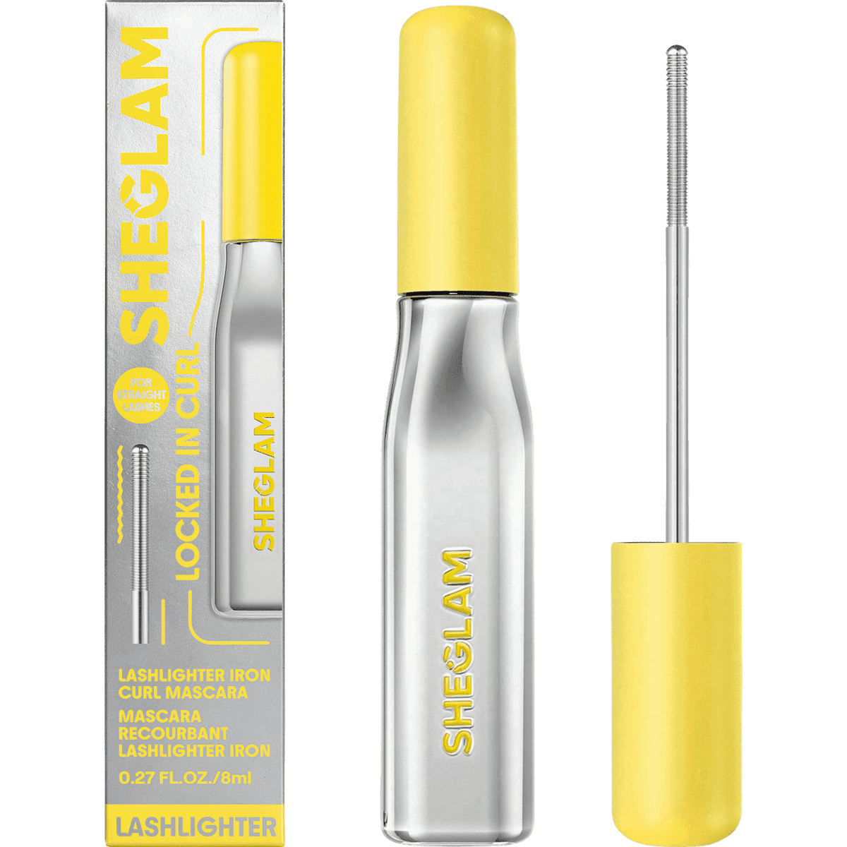 SHEGLAM Mascara Lashlighter Iron Curl Black, 8 ml — منتج ألماني أصلي في المغرب
