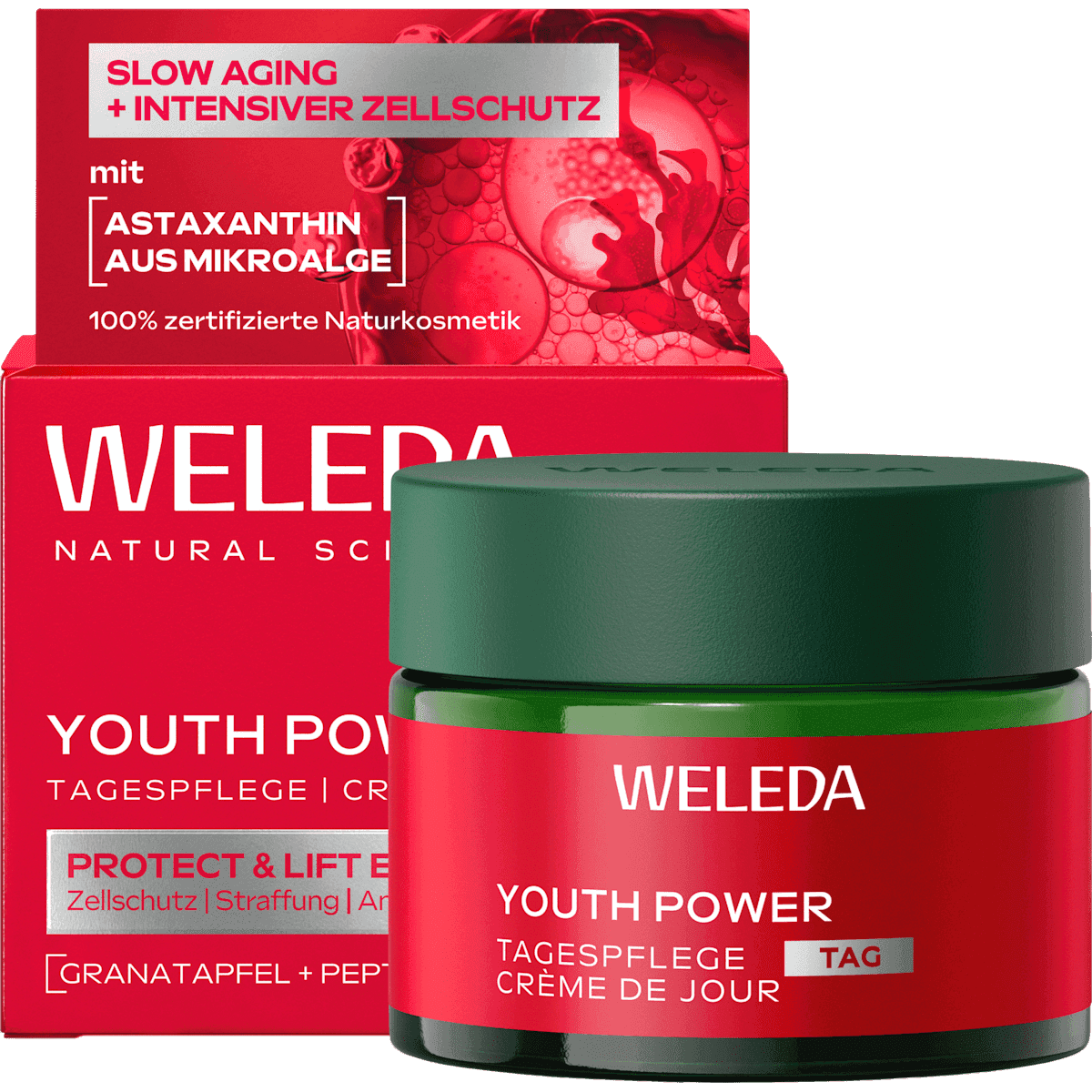 Weleda face cream pomegranate Youth Power, 40 ml (Weleda Gesichtscreme Granatapfel Youth Power, 40 ml) — authentic German product in Morocco