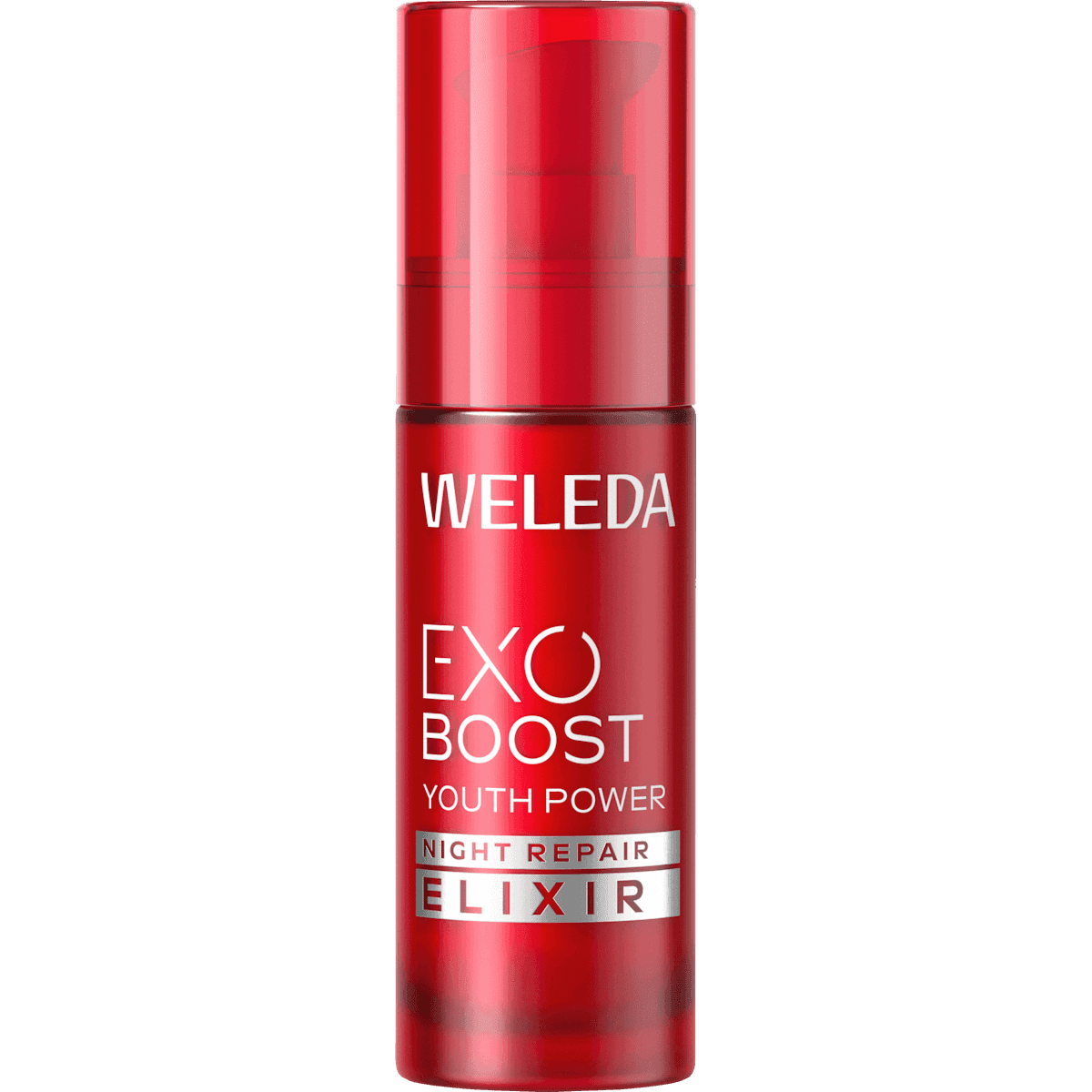 Weleda Serum face Night pomegranate EXO Boost Youth Power Night Repair Elixier, 30 ml (Weleda Gesichtsserum Nacht Granatapfel EXO Boost Youth Power Night Repair Elixier, 30 ml) — authentic German product in Morocco
