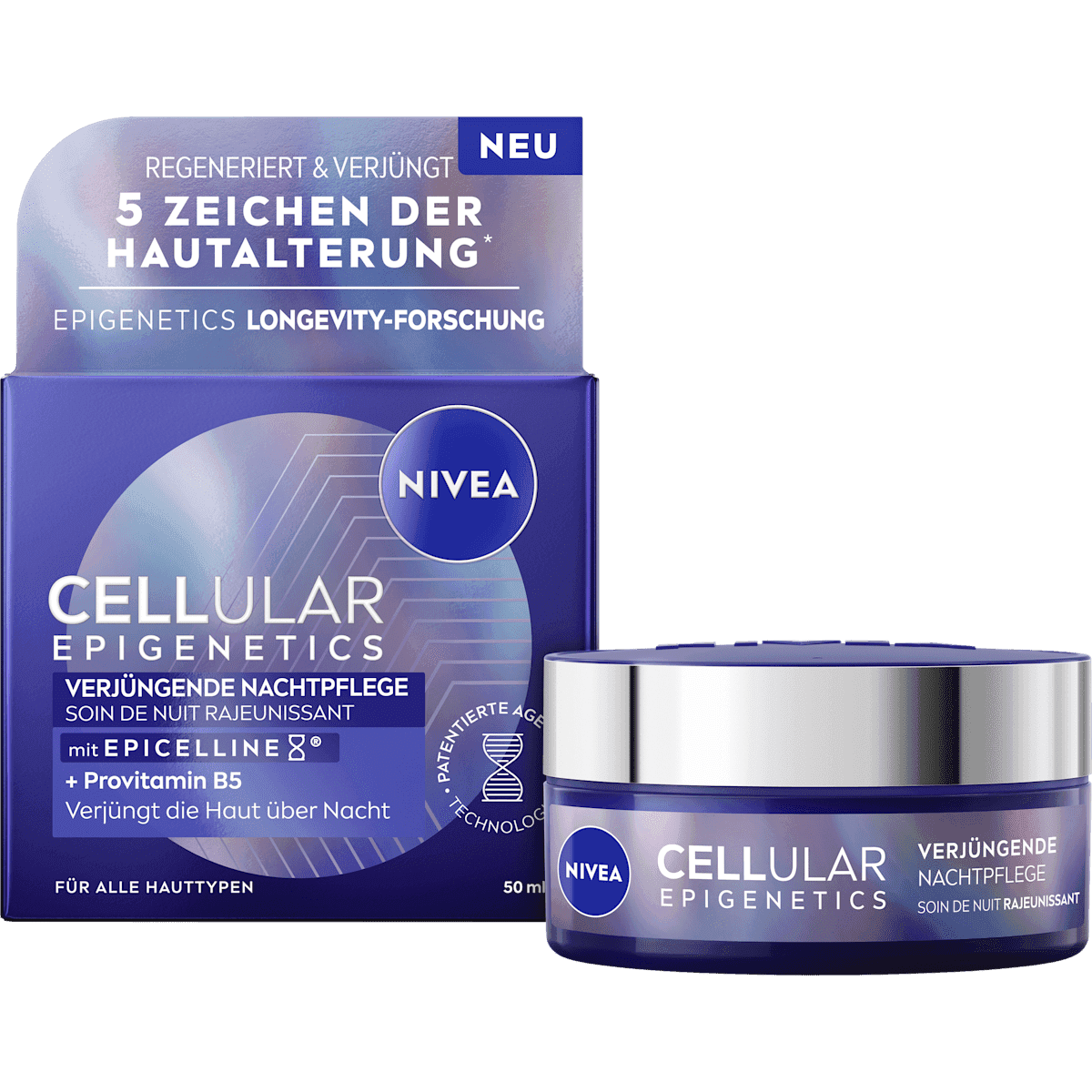 NIVEA crème de nuit Cellular Epigenetics, 50 ml — منتج ألماني أصلي في المغرب