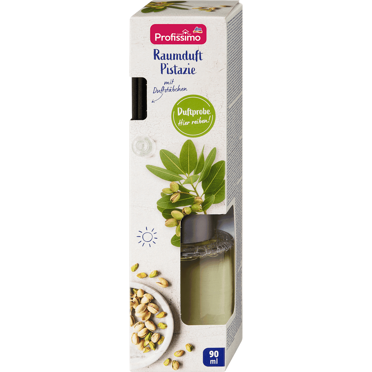 Profissimo Bâtonnets parfumés d'intérieur Pistazie, 90 ml (Profissimo Duftstäbchen Raumduft Pistazie, 90 ml) — منتج ألماني أصلي في المغرب