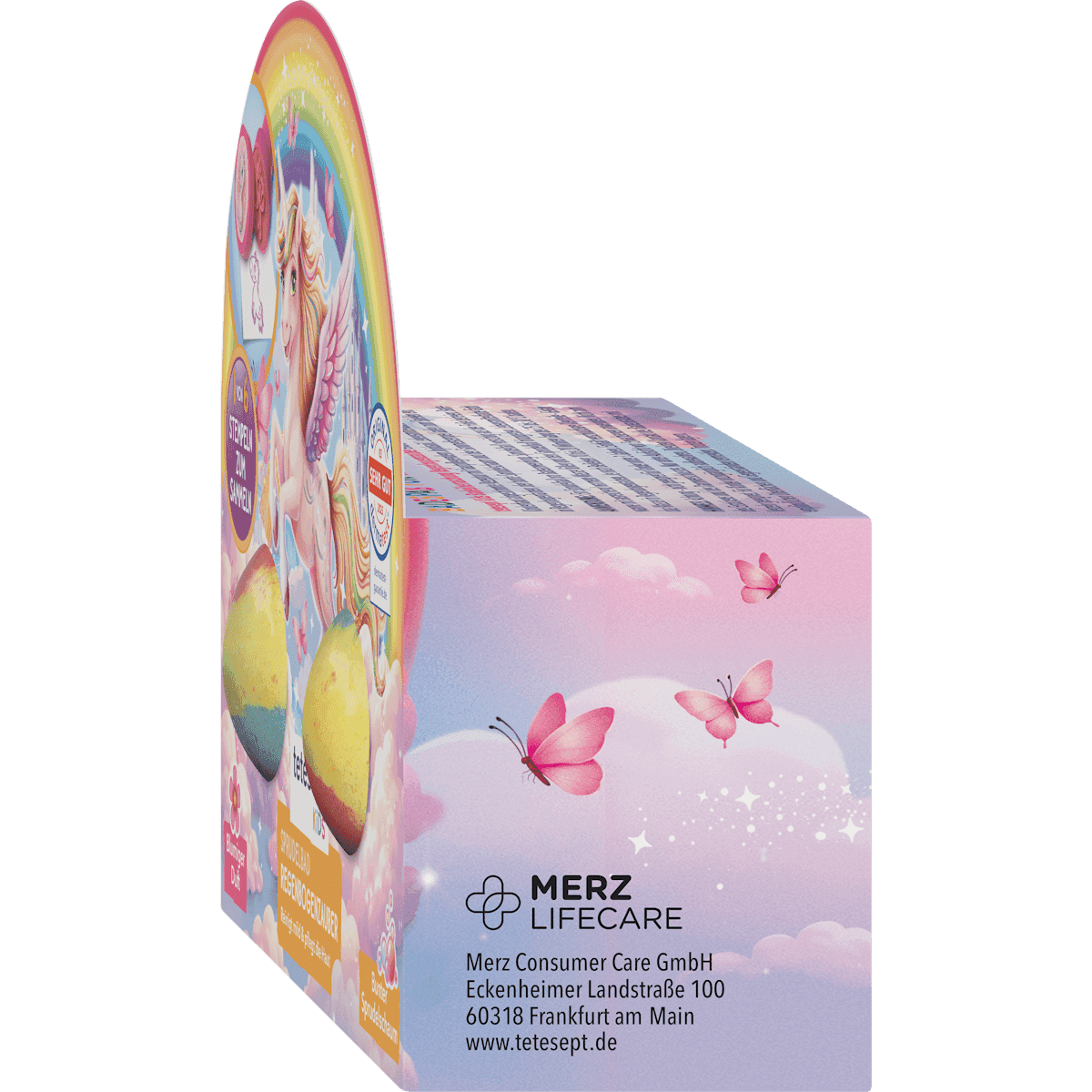 tetesept: KIDS Enfant Bain moussant Sprudelbad Regenbogenzauber, 2 pièces (tetesept Kinder Badezusatz Sprudelbad Regenbogenzauber, 2 St) — produit allemand authentique au Maroc
