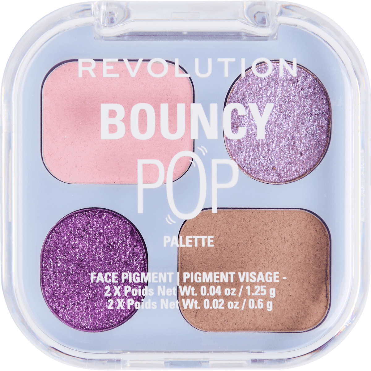 REVOLUTION Fard à paupières Palette Bouncy Pop Storm, 8,4 g — produit allemand authentique au Maroc