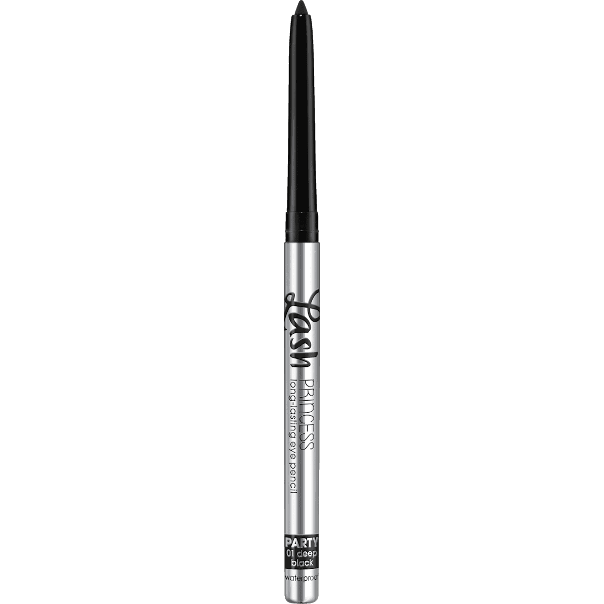 essence Kajal Lash Princess Long-Lasting Party 01 Deep Black Waterproof, 0,3 g — produit allemand authentique au Maroc