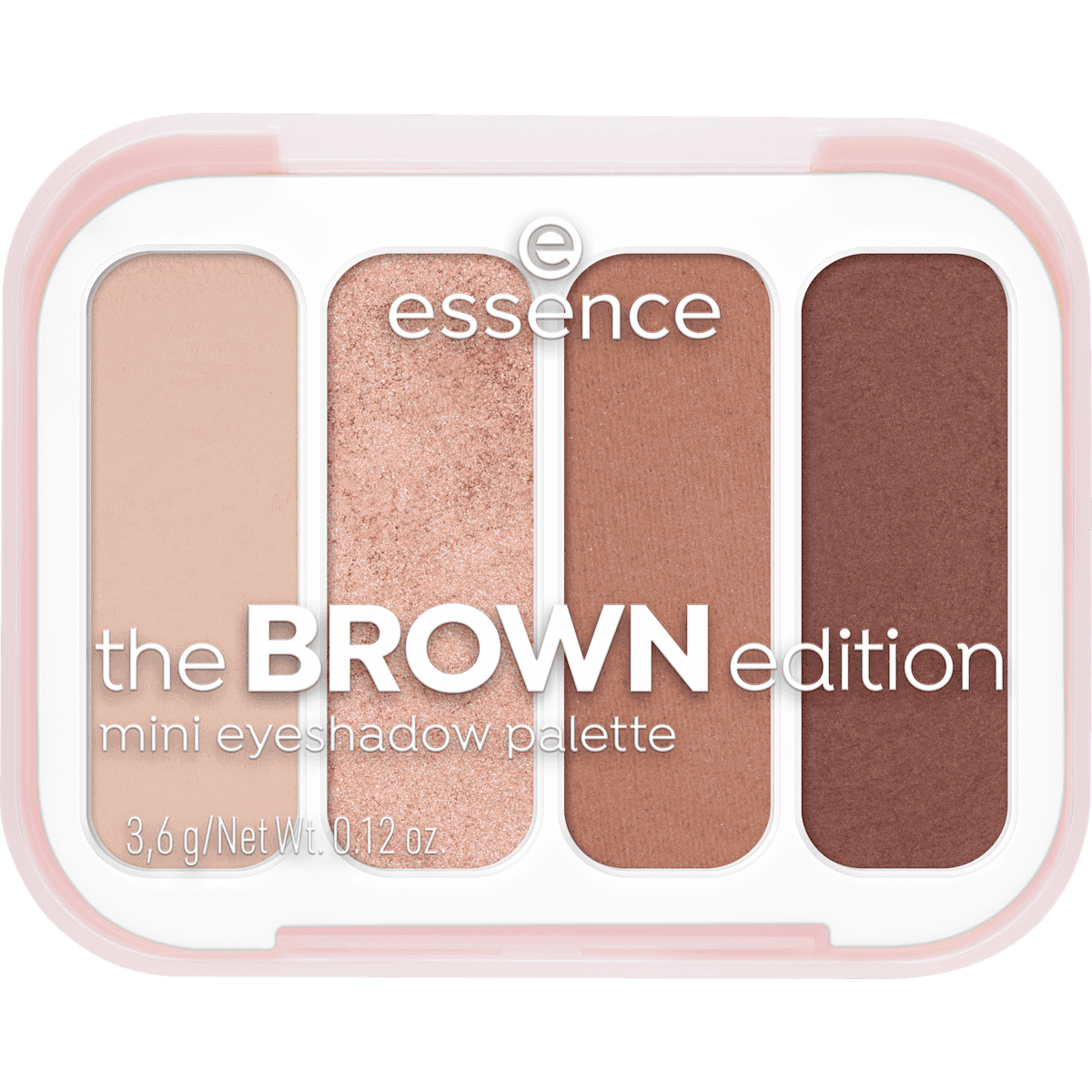 essence Fard à paupières Palette Mini The Brown Edition, 3,6 g — produit allemand authentique au Maroc
