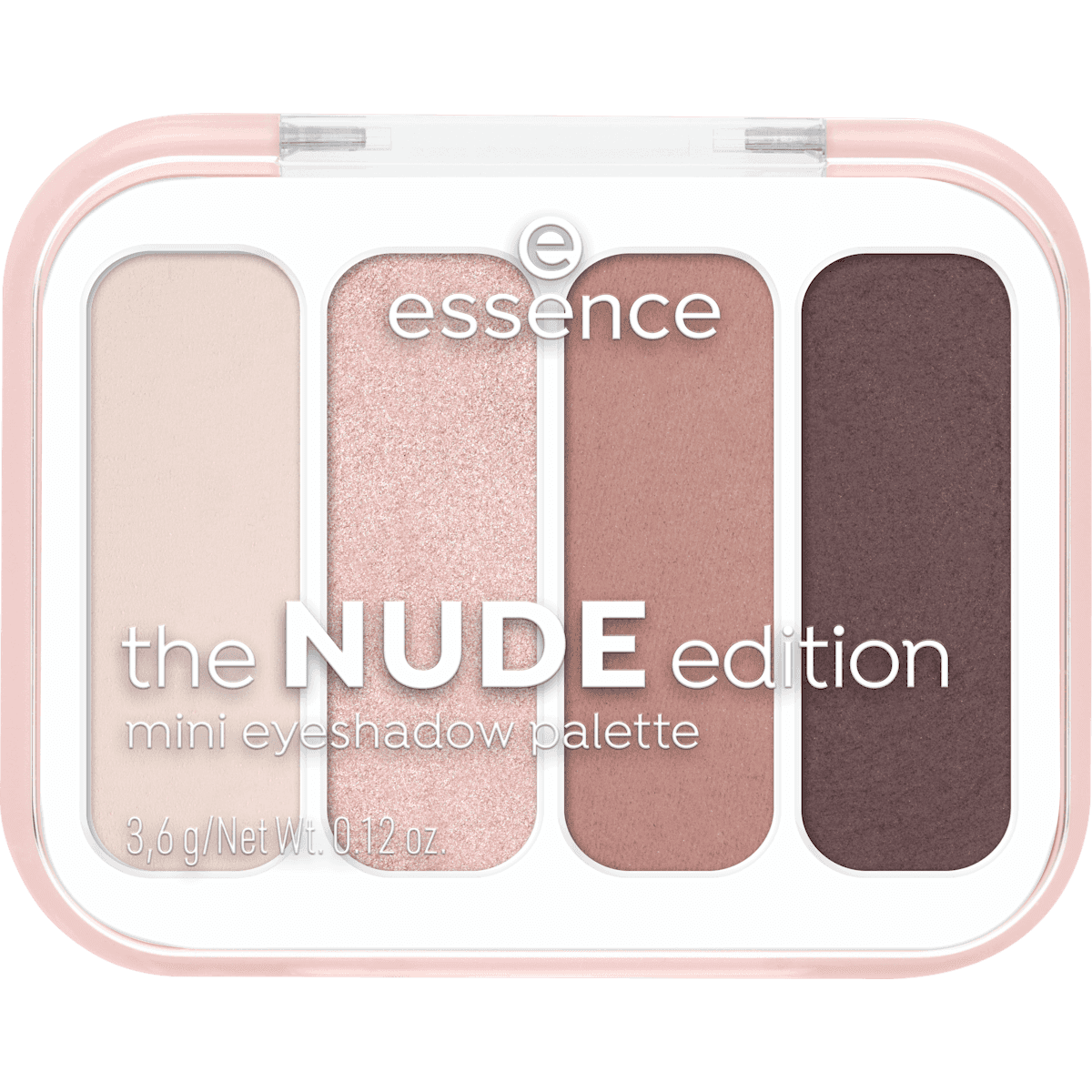 essence Fard à paupières Palette Mini The Nude Edition, 3,6 g — produit allemand authentique au Maroc