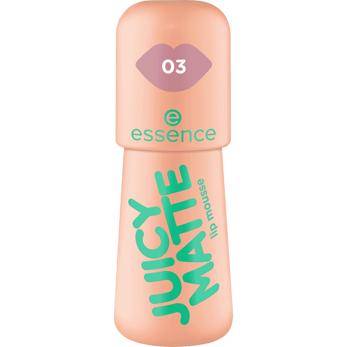 essence Mousse lèvres Juicy Matte 03 Nude Pink, 2,7 ml (essence Lippen Mousse Juicy Matte 03 Nude Pink, 2,7 ml) — produit allemand authentique au Maroc