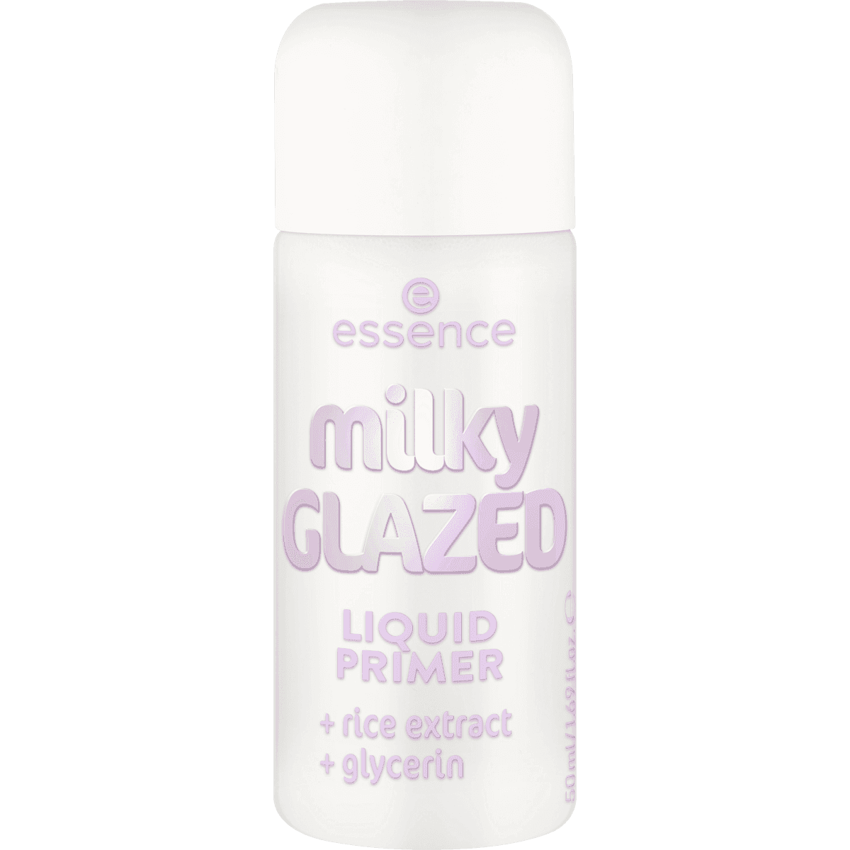 essence Primer Milky Glazed Liquid, 50 ml — produit allemand authentique au Maroc