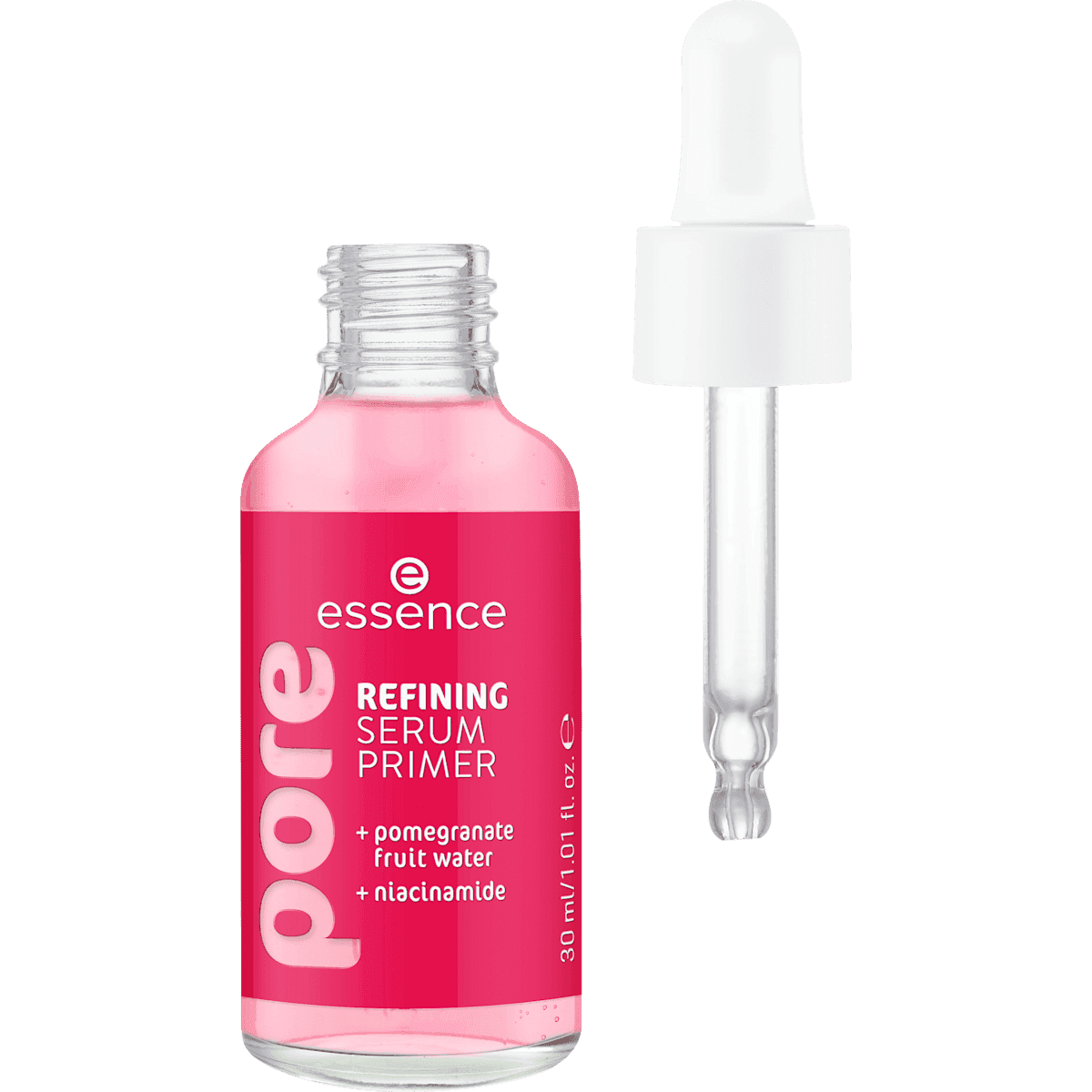 essence Primer Pore Refining Serum, 30 ml — produit allemand authentique au Maroc