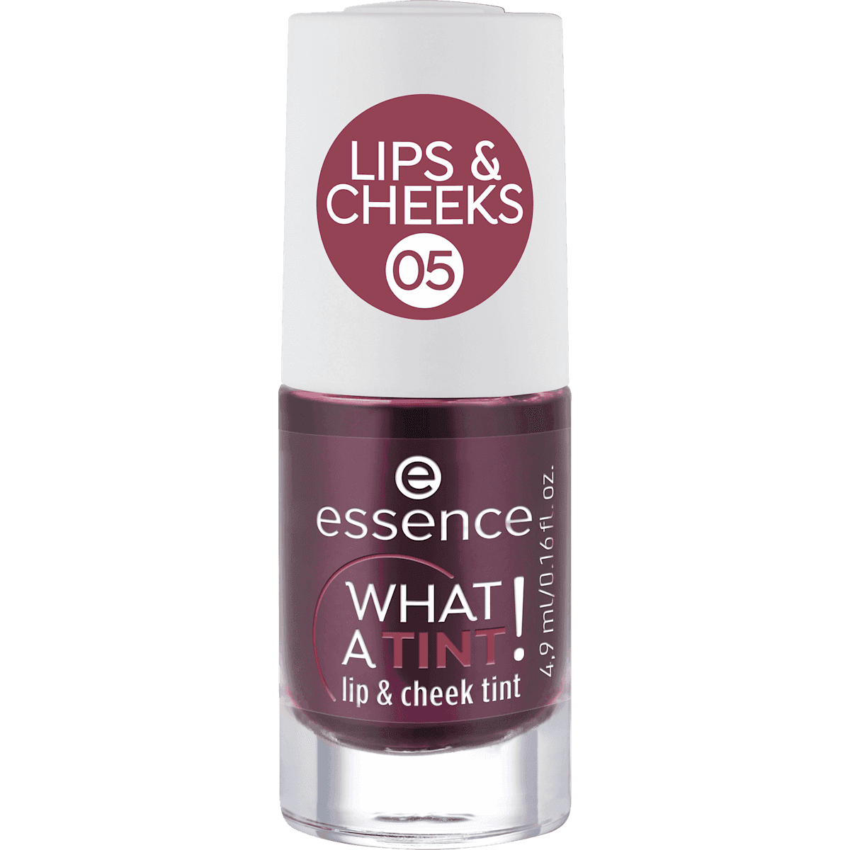 essence Couleur lèvres & joues What A Tint! 05 Velvet Berry, 4,9 ml (essence Lippen- & Wangenfarbe What A Tint! 05 Velvet Berry, 4,9 ml) — produit allemand authentique au Maroc