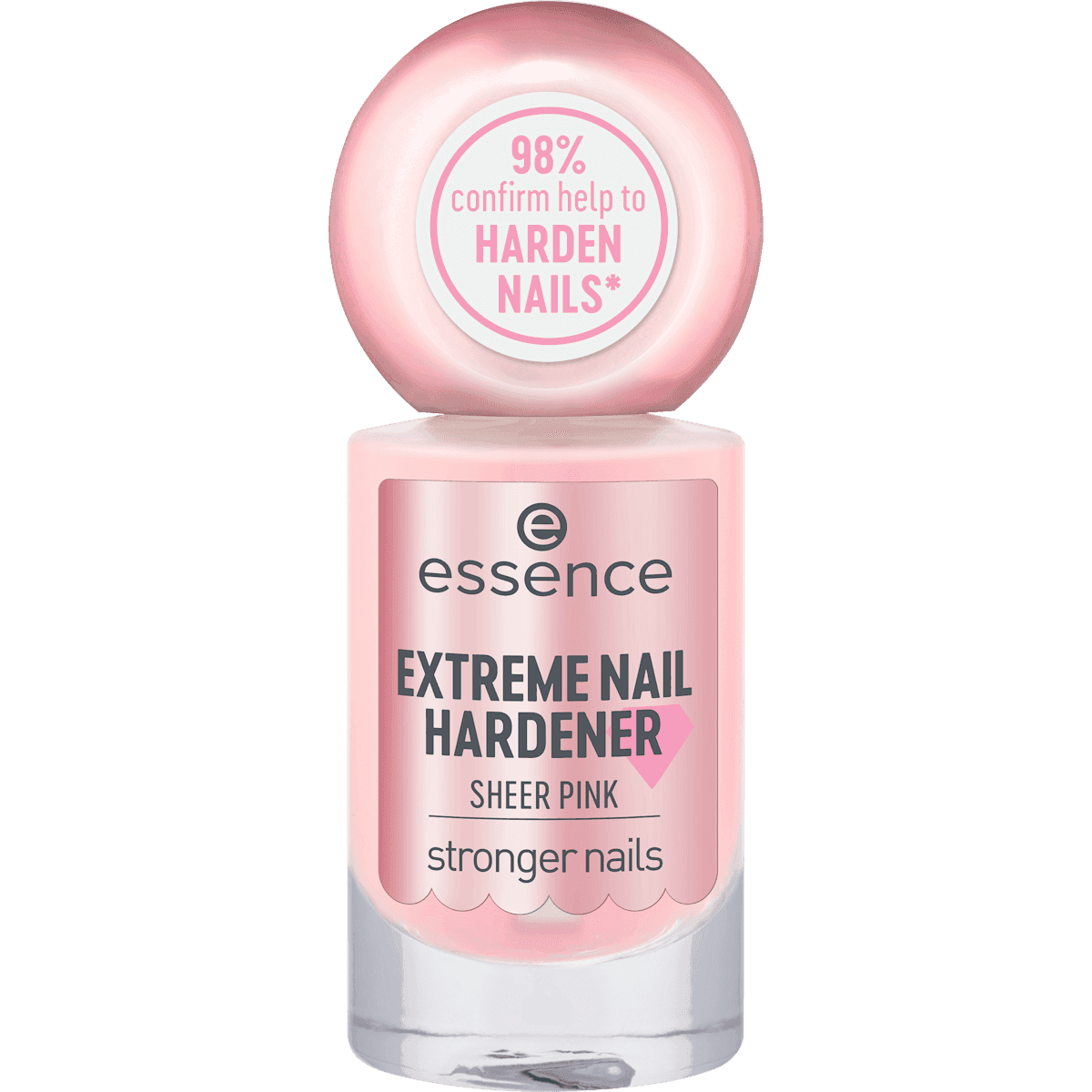 essence Durcisseur d'ongles Extreme Sheer Pink, 8 ml (essence Nagelhärter Extreme Sheer Pink, 8 ml) — produit allemand authentique au Maroc
