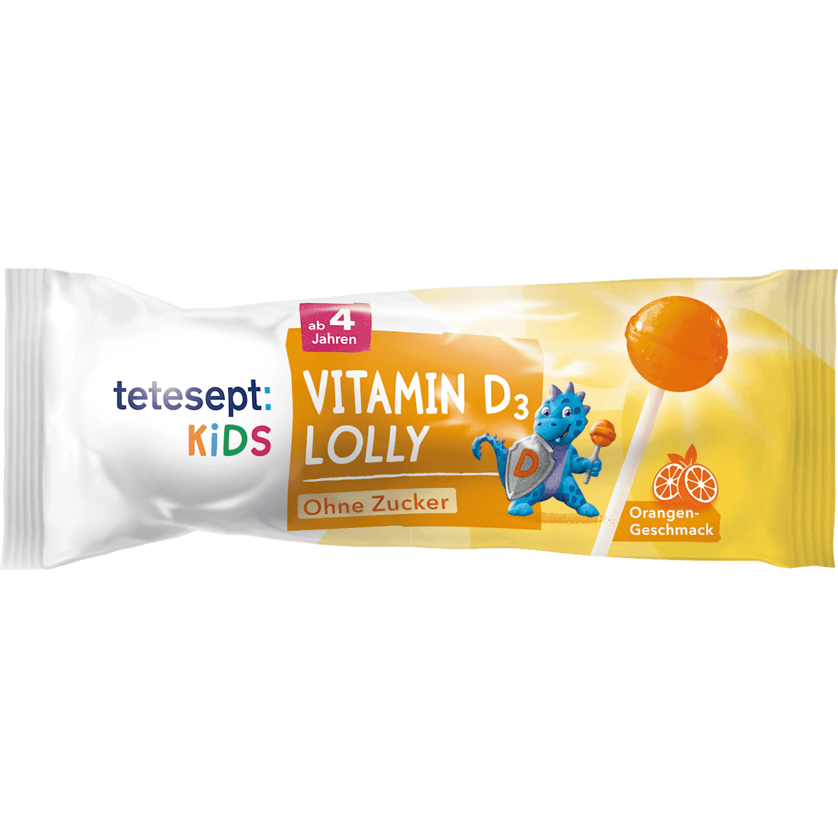 tetesept Kids Vitamine D3 Lolly 6 pièces, 48 g (tetesept Kids Vitamin D3 Lolly 6 St, 48 g) — produit allemand authentique au Maroc