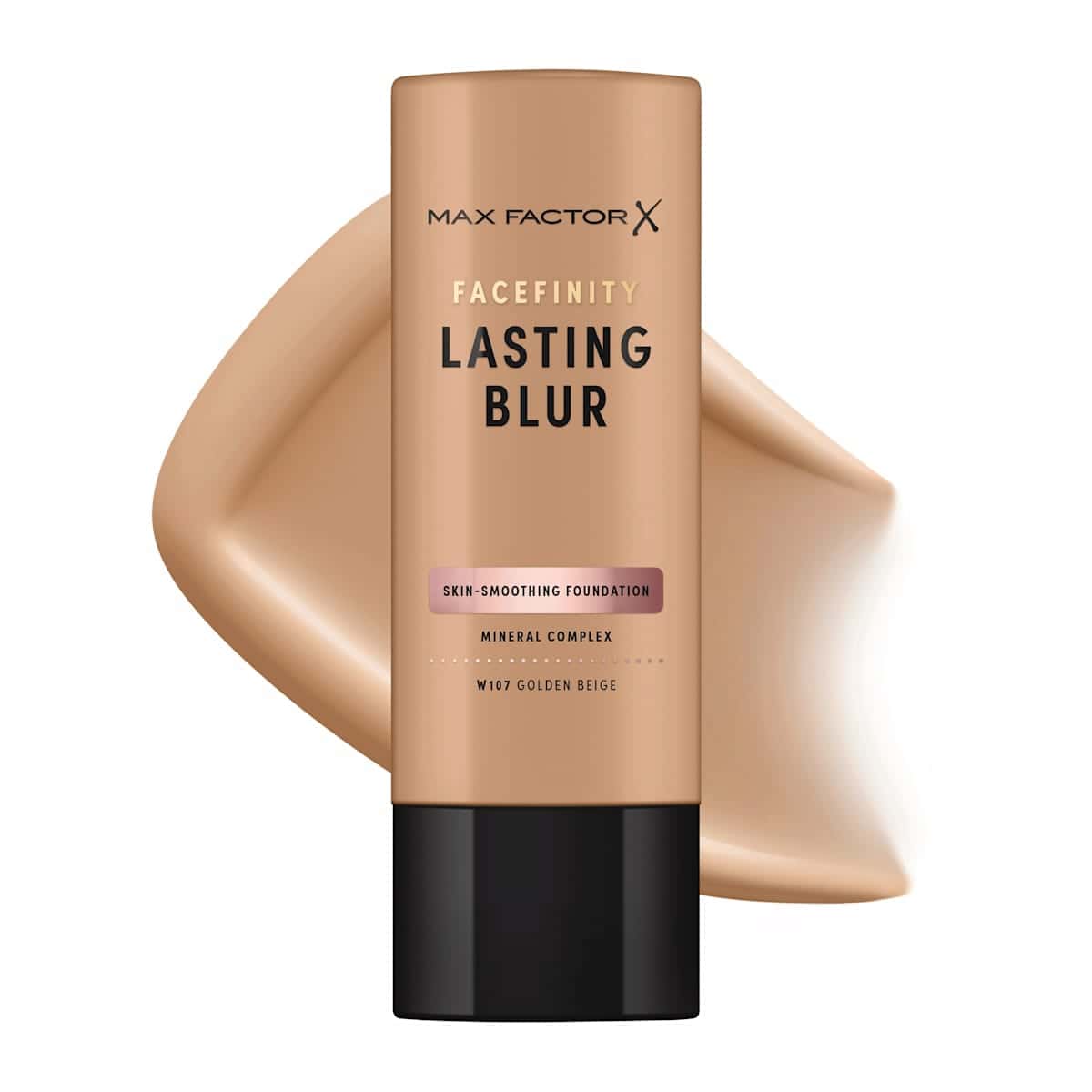 MAX FACTOR Facefinity Lasting Blur Foundation, W107 Golden Beige, 35 ml — منتج ألماني أصلي في المغرب